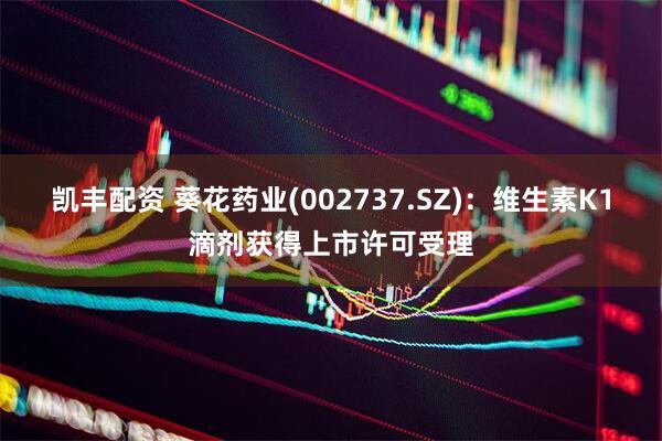 凯丰配资 葵花药业(002737.SZ)：维生素K1滴剂获得上市许可受理