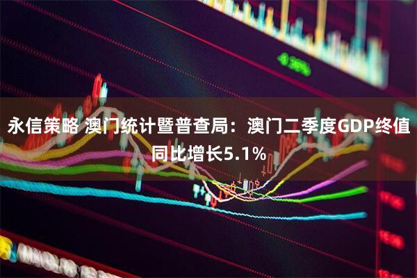 永信策略 澳门统计暨普查局：澳门二季度GDP终值同比增长5.1%